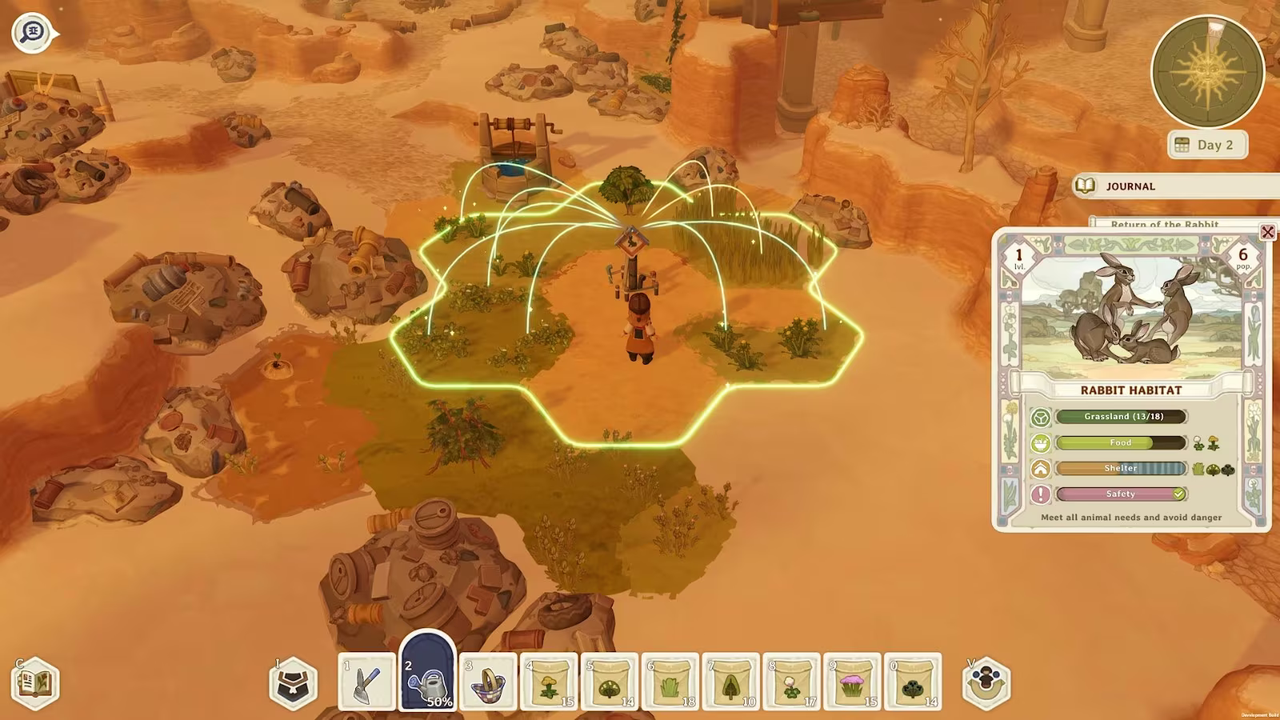 Steamで“荒れ地再生”スローライフ　『The Regreening』公開 ― 手とちょっとの魔法で世界を緑に戻そう