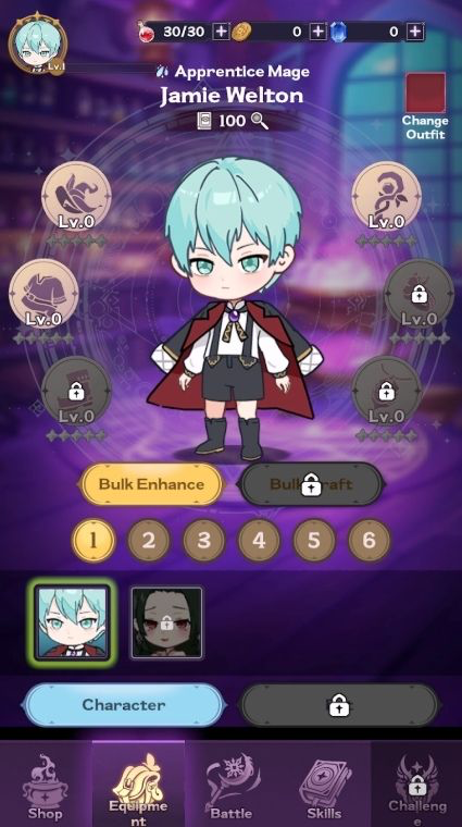 『66666年ぶりに転生した黒魔術師：無限ディフェンスRPG』事前登録を開始　原作の世界観とキャラクターを忠実に再現