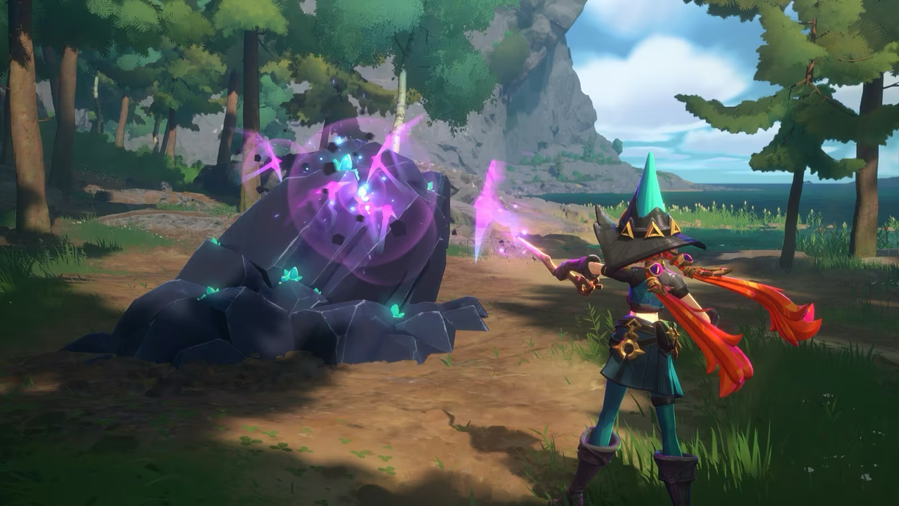 魔法世界のオープンワールド・サバイバルクラフト『Witchspire』初の実機プレイ公開協力バトルや拠点”を披露　2026年初頭にSteamで限定テスト実施