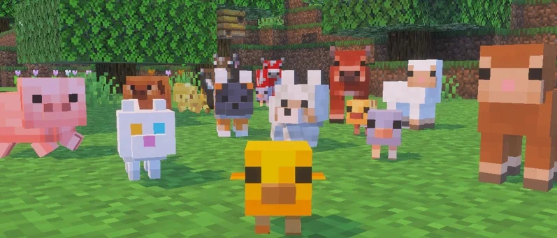 『Minecraft』動物の赤ちゃんモデルをアップデート　目が1ピクセルに変更され、より可愛らしいデザインに