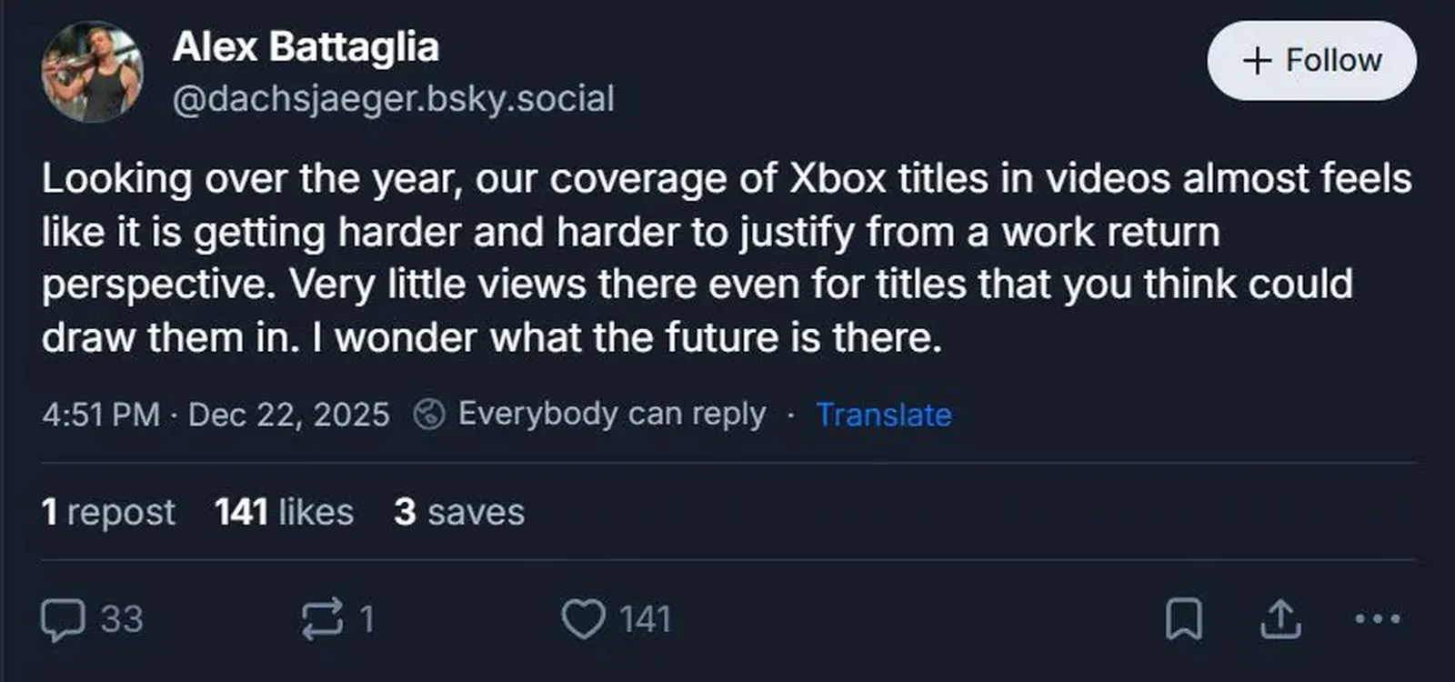 Xbox の注目度が急落 ファーストパーティ作品すら「視聴されない」現状に ブランド影響力の低下が指摘される